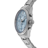 Buy Shop Tissot PR 100 Chronograph Light Blue Dial Silver Steel Strap Watch for Men - T150.417.11.351.00 USA Online