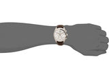 Buy Shop Tissot PR 100 Chronograph Silver Dial Brown Leather Strap Watch for Men - T101.417.16.031.00 USA Online