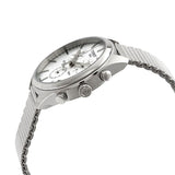 Buy Shop Tissot PR 100 Chronograph White Dial Silver Mesh Bracelet Watch For Men - T101.417.11.031.02 USA Online