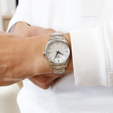 Buy Shop Tissot PR 100 Diamonds Mother of Pearl Dial Silver Steel Strap Watch for Women - T150.210.11.116.00 USA Online