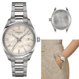 Buy Shop Tissot PR 100 Diamonds Mother of Pearl Dial Silver Steel Strap Watch for Women - T150.210.11.116.00 USA Online