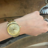 Buy Shop Tissot PR 100 Gold Dial Gold Steel Strap Watch for Women - T150.210.33.021.00 USA Online
