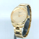 Buy Shop Tissot PR 100 Gold Dial Gold Steel Strap Watch for Women - T150.210.33.021.00 USA Online