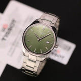 Buy Shop Tissot PR 100 Green Dial Silver Steel Strap Watch for Men - T150.410.11.091.00 USA Online