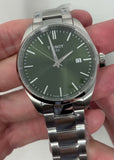 Buy Shop Tissot PR 100 Green Dial Silver Steel Strap Watch for Men - T150.410.11.091.00 USA Online