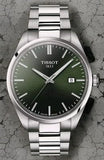 Buy Shop Tissot PR 100 Green Dial Silver Steel Strap Watch for Men - T150.410.11.091.00 USA Online