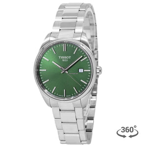 Buy Shop Tissot PR 100 Green Dial Silver Steel Strap Watch for Men - T150.410.11.091.00 USA Online