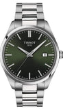 Buy Shop Tissot PR 100 Green Dial Silver Steel Strap Watch for Men - T150.410.11.091.00 USA Online