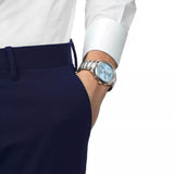 Buy Shop Tissot PR 100 Ice Blue Dial Silver Steel Strap Watch for Men - T150.410.11.351.00 USA Online