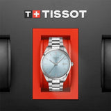 Buy Shop Tissot PR 100 Ice Blue Dial Silver Steel Strap Watch for Men - T150.410.11.351.00 USA Online