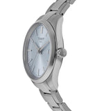 Buy Shop Tissot PR 100 Ice Blue Dial Silver Steel Strap Watch for Women - T150.210.11.351.00 USA Online