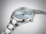 Buy Shop Tissot PR 100 Ice Blue Dial Silver Steel Strap Watch for Women - T150.210.11.351.00 USA Online