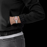 Buy Shop Tissot PR 100 Pink Dial Silver Steel Strap Watch for Women - T150.210.11.331.00 USA Online