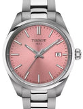 Buy Shop Tissot PR 100 Pink Dial Silver Steel Strap Watch for Women - T150.210.11.331.00 USA Online