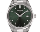 Buy Shop Tissot PR 100 Quartz Green Dial Silver Steel Strap Watch for Women - T150.210.11.091.00 USA Online