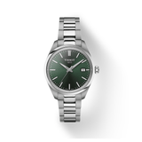 Buy Shop Tissot PR 100 Quartz Green Dial Silver Steel Strap Watch for Women - T150.210.11.091.00 USA Online