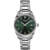Buy Shop Tissot PR 100 Quartz Green Dial Silver Steel Strap Watch for Women - T150.210.11.091.00 USA Online