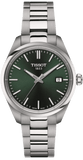 Buy Shop Tissot PR 100 Quartz Green Dial Silver Steel Strap Watch for Women - T150.210.11.091.00 USA Online