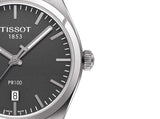 Buy Shop Tissot PR 100 Quartz Leather Strap Watch For Men - T101.410.16.441.00 USA Online
