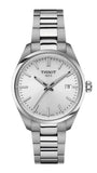 Buy Shop Tissot PR 100 Quartz Silver Dial Silver Steel Strap Watch for Women - T150.210.11.031.00 USA Online