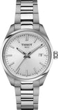 Buy Shop Tissot PR 100 Quartz Silver Dial Silver Steel Strap Watch for Women - T156.210.11.031.00 USA Online