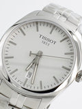 Buy Shop Tissot PR 100 Quartz White Dial Silver Steel Strap Watch For Women - T101.410.11.031.00 USA Online