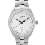 Buy Shop Tissot PR 100 Quartz White Dial Silver Steel Strap Watch For Women - T101.410.11.031.00 USA Online