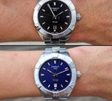 Buy Shop Tissot PR 100 Sport Blue Dial Silver Steel Strap Watch For Men - T101.610.11.041.00 USA Online