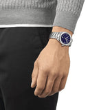 Buy Shop Tissot PR 100 Sport Blue Dial Silver Steel Strap Watch For Men - T101.610.11.041.00 USA Online