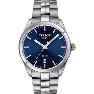 Buy Shop Tissot PR 100 Sport Chic 39mm Blue Dial Watch For Men - T101.410.11.041.00 USA Online