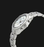Buy Shop Tissot PR 100 Sport Chic Chronograph Diamonds Mother of Pearl Dial Silver Steel Strap Watch for Women - T101.917.11.116.00 USA Online