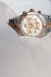Buy Shop Tissot PR 100 Sport Chic Chronograph Mother of Pearl Dial Two Tone Steel Strap Watch for Women - T101.917.22.151.00 USA Online