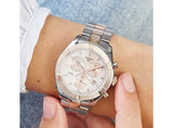 Buy Shop Tissot PR 100 Sport Chic Chronograph Mother of Pearl Dial Two Tone Steel Strap Watch for Women - T101.917.22.151.00 USA Online