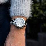 Buy Shop Tissot PR 100 Sport Chic Chronograph Silver Dial Silver Steel Strap Watch for Women - T101.917.11.031.00 USA Online