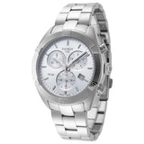 Buy Shop Tissot PR 100 Sport Chic Chronograph Silver Dial Silver Steel Strap Watch for Women - T101.917.11.031.00 USA Online