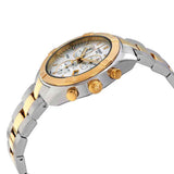 Buy Shop Tissot PR 100 Sport Chic Chronograph Silver Dial Two Tone Steel Strap Watch For Women - T101.917.22.031.00 USA Online