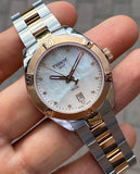 Buy Shop Tissot PR 100 Sport Chic Diamonds Mother of Pearl Dial Two Tone Steel Strap Watch for Women - T101.910.22.116.00 USA Online
