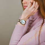 Buy Shop Tissot PR 100 Sport Chic Diamonds Mother of Pearl Dial Two Tone Steel Strap Watch for Women - T101.910.22.116.00 USA Online