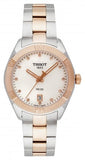 Buy Shop Tissot PR 100 Sport Chic Diamonds Mother of Pearl Dial Two Tone Steel Strap Watch for Women - T101.910.22.116.00 USA Online