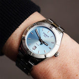 Buy Shop Tissot PR 100 Sport Chic Lady Blue Dial Silver Steel Strap Watch for Women - T101.910.11.351.00 USA Online