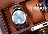 Buy Shop Tissot PR 100 Sport Chic Lady Blue Dial Silver Steel Strap Watch for Women - T101.910.11.351.00 USA Online