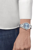 Buy Shop Tissot PR 100 Sport Chic Lady Blue Dial Silver Steel Strap Watch for Women - T101.910.11.351.00 USA Online