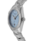 Buy Shop Tissot PR 100 Sport Chic Lady Blue Dial Silver Steel Strap Watch for Women - T101.910.11.351.00 USA Online