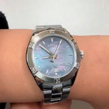 Buy Shop Tissot PR 100 Sport Chic Mother of Pearl Dial Watch For Women - T101.910.11.121.00 USA Online
