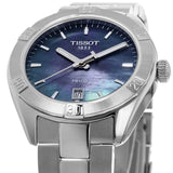Buy Shop Tissot PR 100 Sport Chic Mother of Pearl Dial Watch For Women - T101.910.11.121.00 USA Online