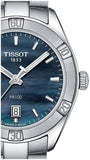 Buy Shop Tissot PR 100 Sport Chic Mother of Pearl Dial Watch For Women - T101.910.11.121.00 USA Online