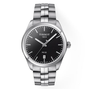 Buy Shop Tissot PR 100 Sport Chic Quartz Stainless Steel Watch For Men - T101.410.11.051.00 USA Online