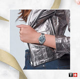 Buy Shop Tissot PR 100 Sport Chic Silver Dial Silver Steel Strap Watch for Women - T101.910.11.031.00 USA Online