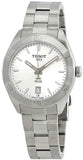 Buy Shop Tissot PR 100 Sport Chic Silver Dial Silver Steel Strap Watch for Women - T101.910.11.031.00 USA Online