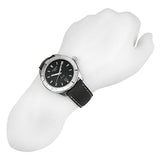 Buy Shop Tissot PR 100 Sport Quartz Black Dial Black Leather Strap Watch For Men - T101.610.16.051.00 USA Online
